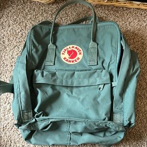 Fjallraven Kanken Green Backpack